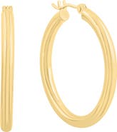 EFFY 14K Yellow Gold Classic Gold Hoop Earrings