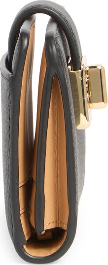phoebe refined leather card case