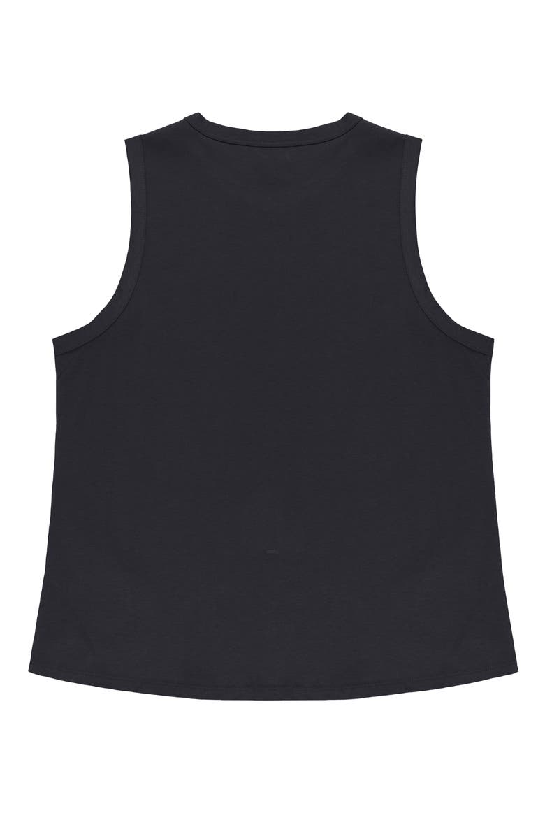 Butterfly Cotton Jersey Tank, Alternate, color, Ink Blue