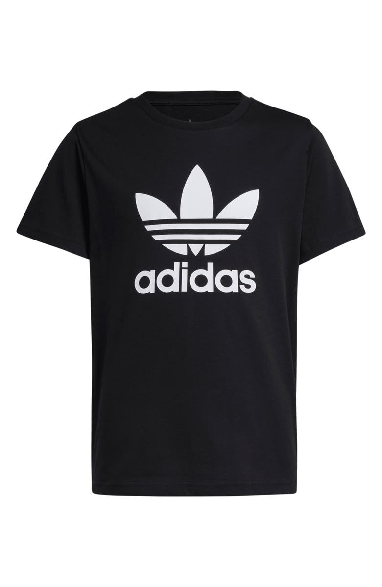adidas Kids' Trefoil Cotton Graphic T-Shirt, Main, color, 
