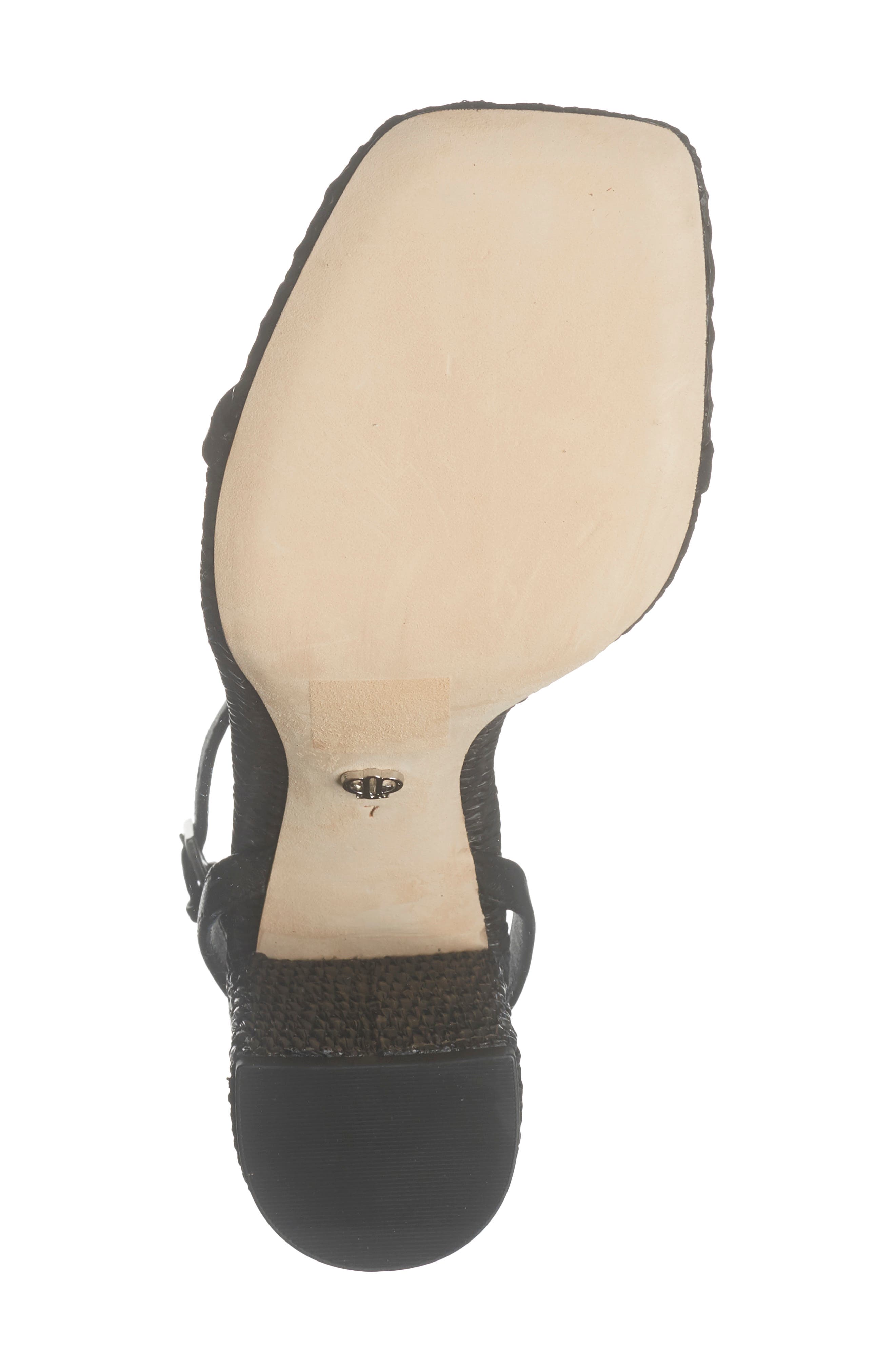 PAIGE Barrett Sandal, Alternate, color, Black