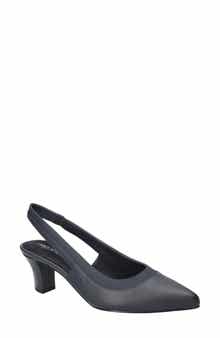 EASY STREET Dessa Slingback Pointed Toe Pump