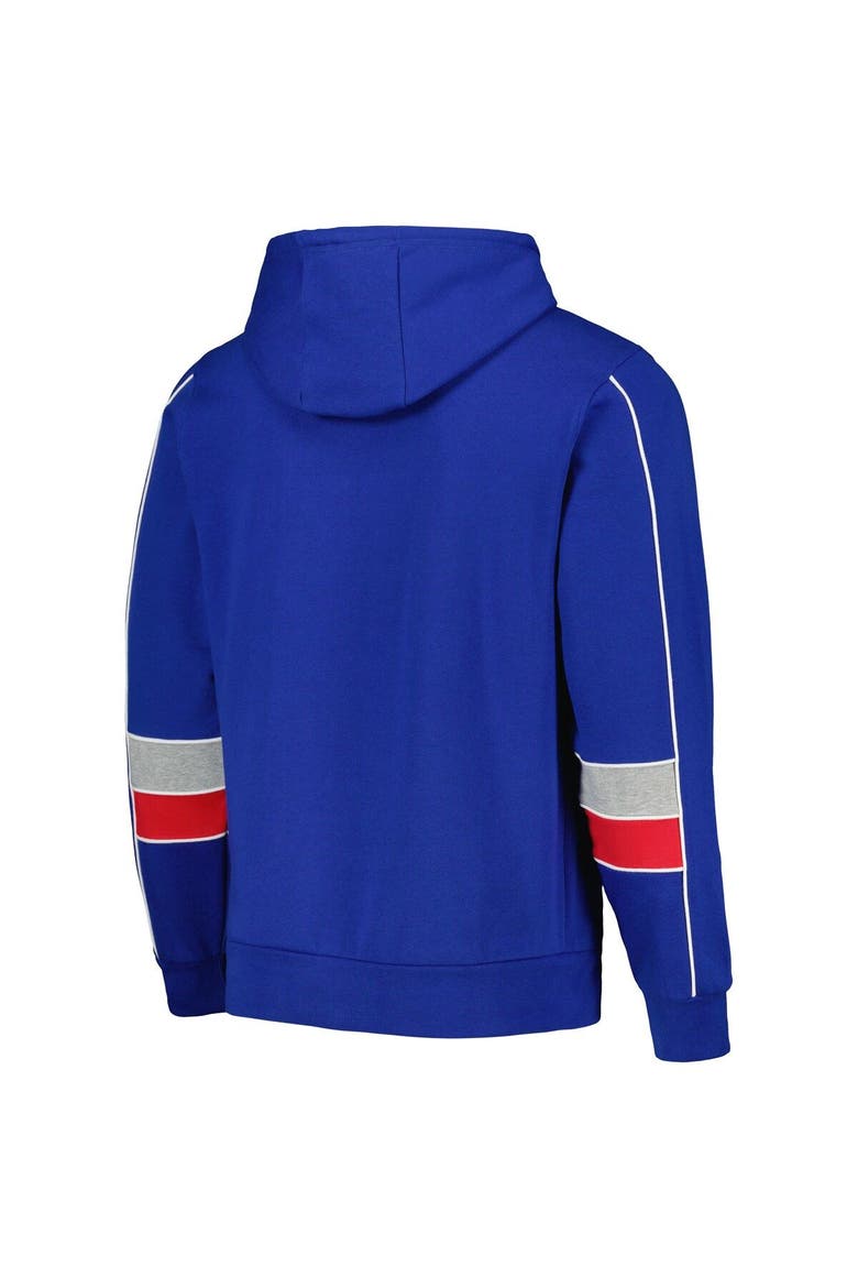 Men's Starter Royal Buffalo Bills Captain Pullover Hoodie, Alternate, color, Royal