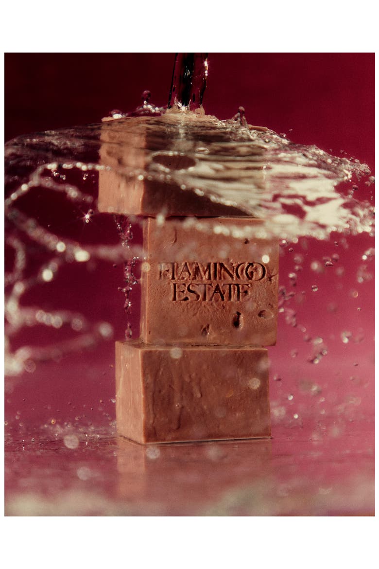 Night Blooming Jasmine & Damask Rose Soap Brick, Alternate, color, PINK