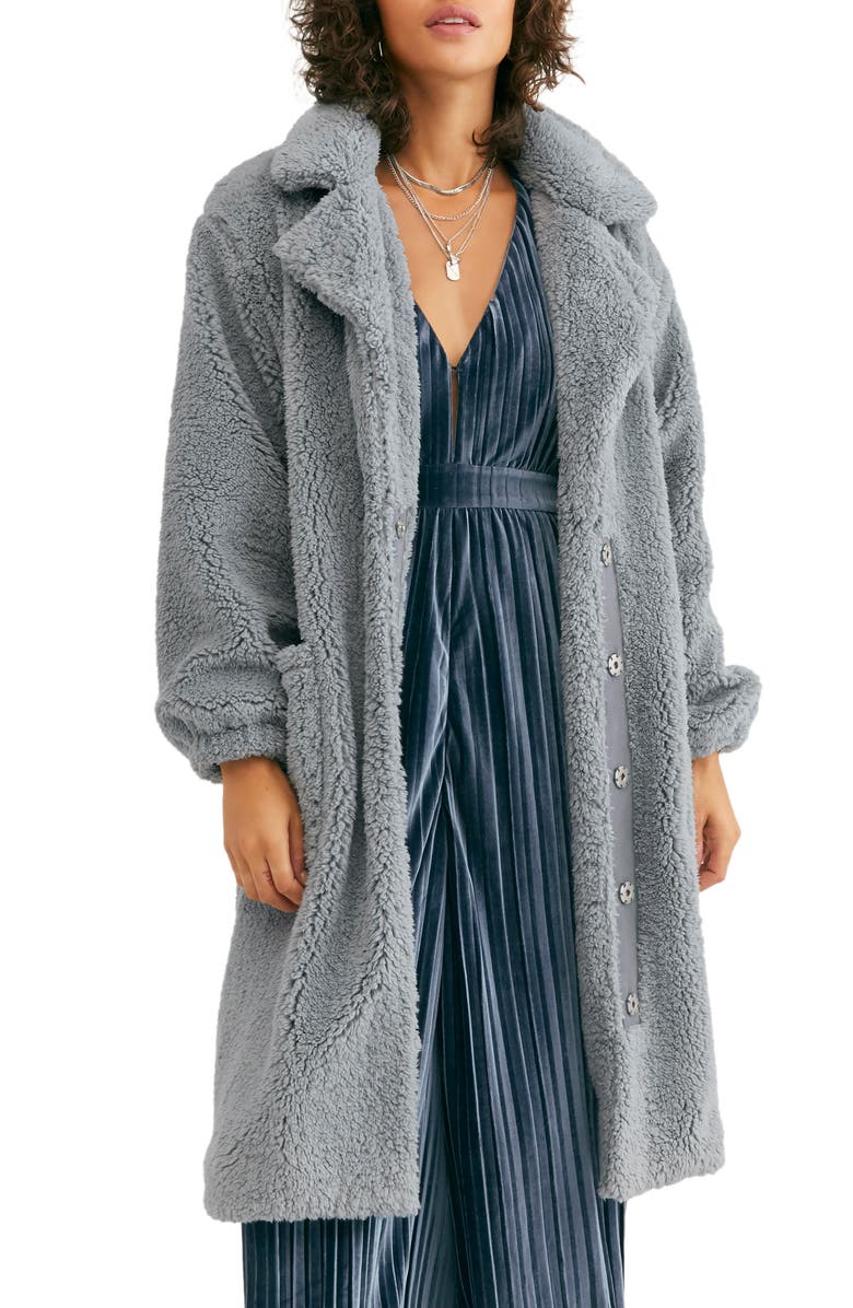 Free People Tessa Teddy Coat, Main, color,