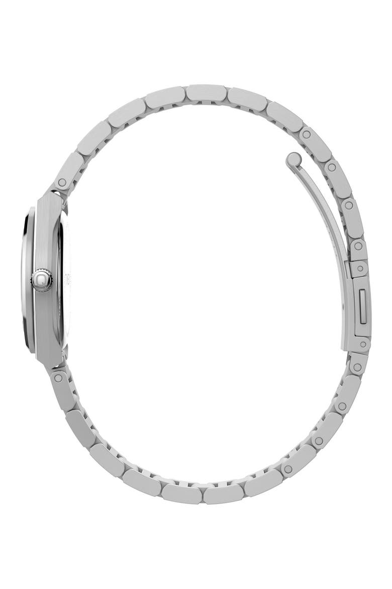 Q Timex® Continental Mini 24mm Stainless Steel Bracelet Watch, Alternate, color, SILVER-TONE