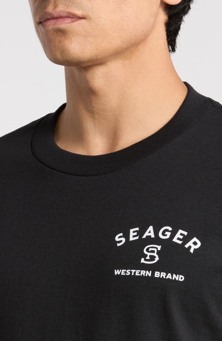 Seager Co Logo Graphic T-Shirt, Alternate, color, Black