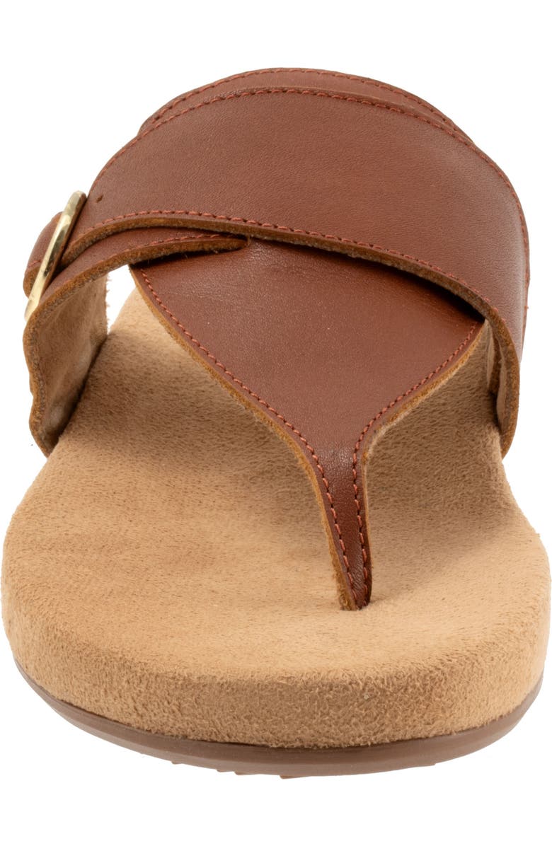 SoftWalk<sup>®</sup> Belize T-Strap Sandal, Alternate, color, Luggage