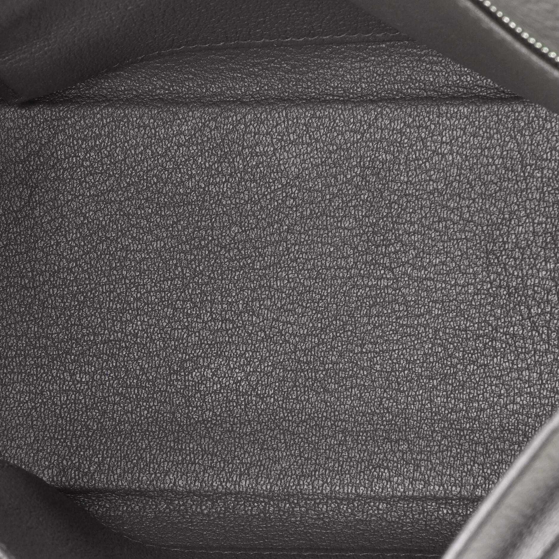 Pre-Owned Hermes Kelly Handbag Grey Togo with Palladium Hardware 25, Alternate, color, 