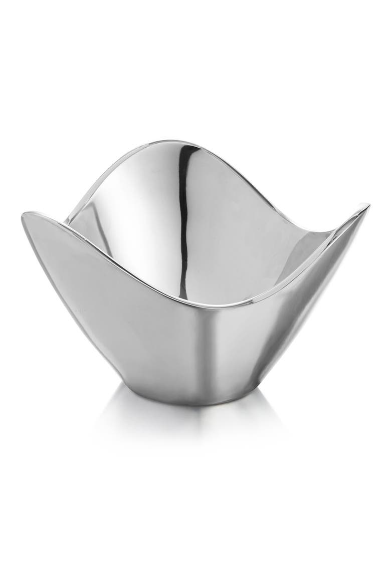 Wave Bowl, Main, color, SILVER