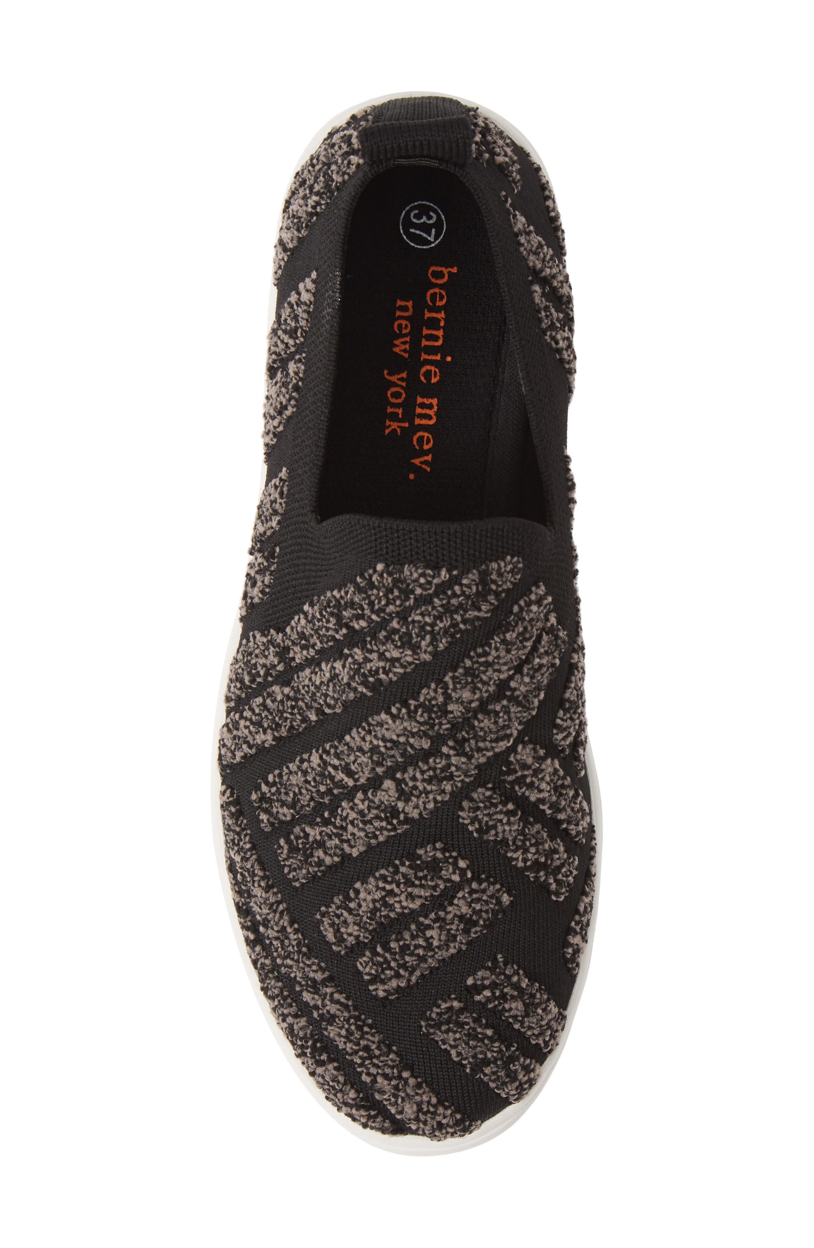 Emma Slip-On Sneaker, Alternate, color, PEWTER CHENILLE FABRIC