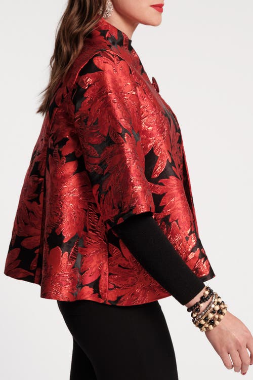 Frances Valentine Swing Jacket In Multi