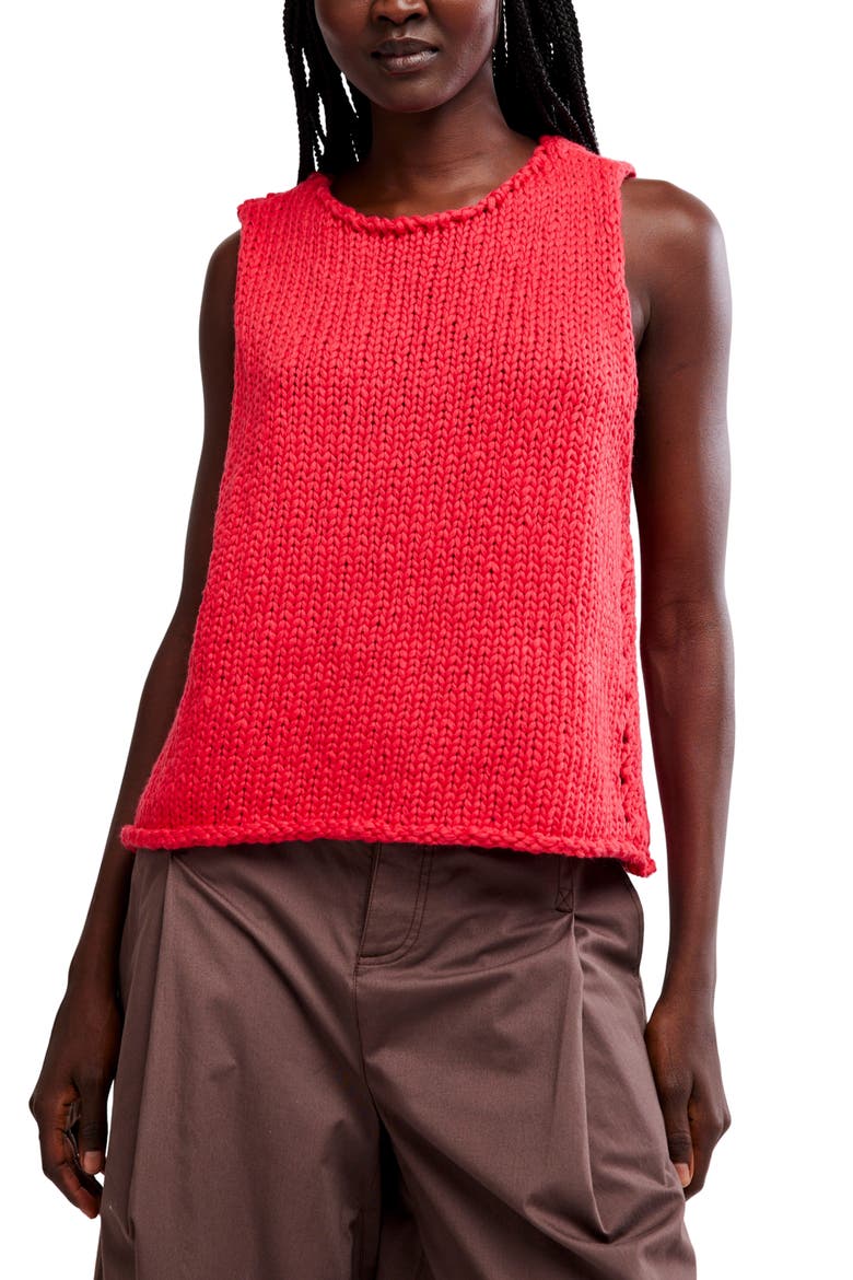 Opal Sweater Tank, Main, color, SOUR SWEET