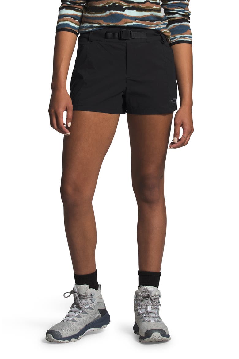 Paramount Active Water Repellent Shorts, Main, color, BLACK