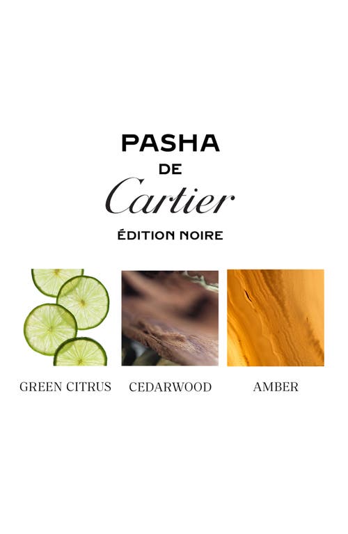Cartier Pasha De Edition Noir Eau De Toilette Gift Set In No Color
