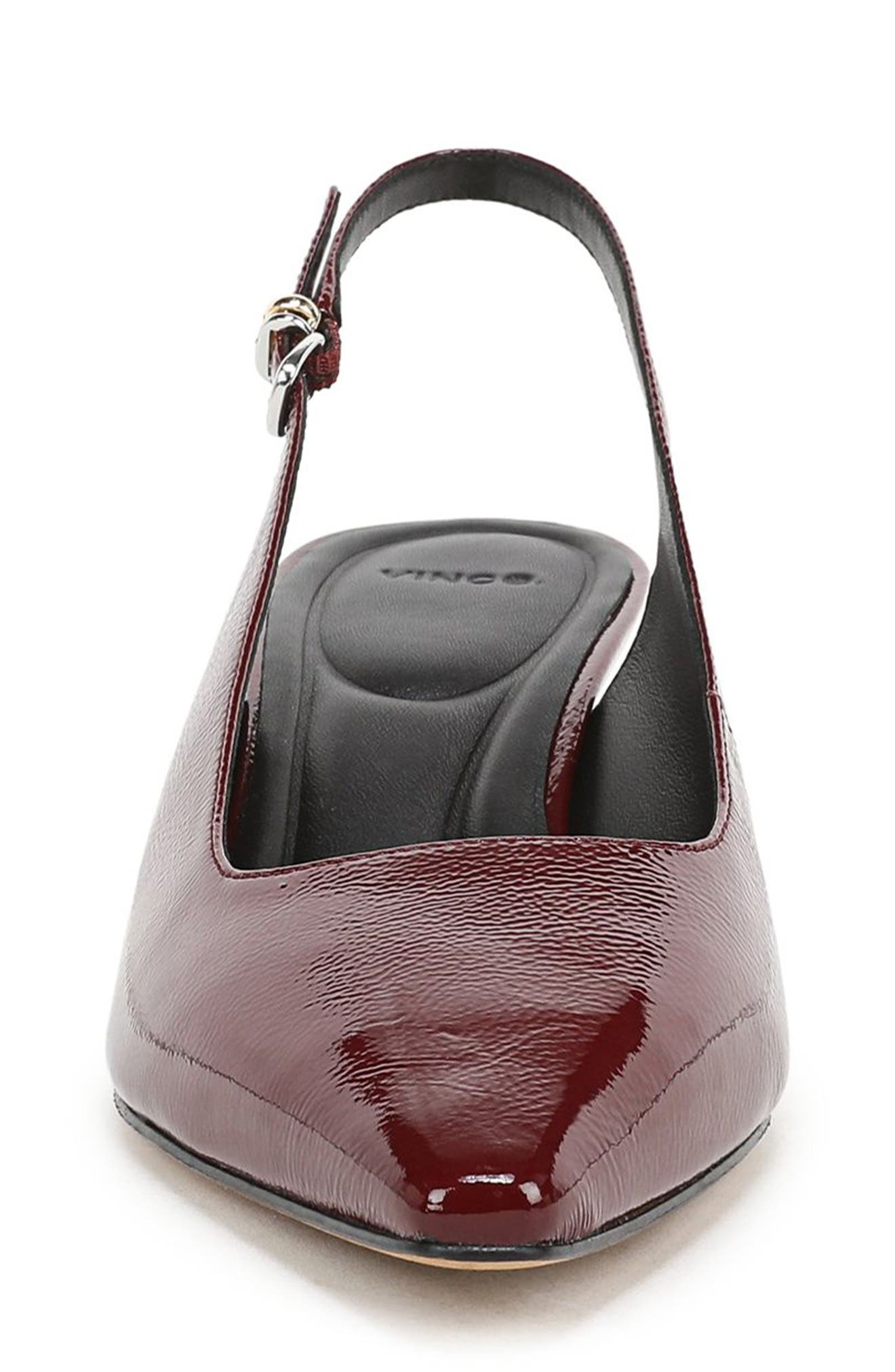 Sabra Slingback Kitten Heel Pump, Alternate, color, BORDEAUX