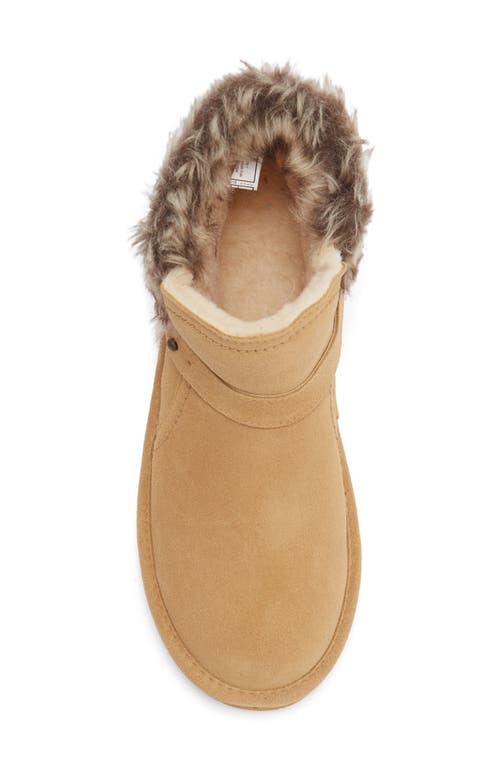 Bearpaw Koko Genuine Shearling Waterproof Boot In Gold