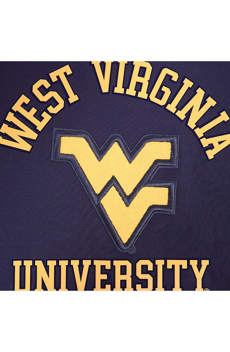 PRO STANDARD Men's Pro Standard Navy West Virginia Mountaineers Classic Stacked Logo T-Shirt, Alternate, color, Navy