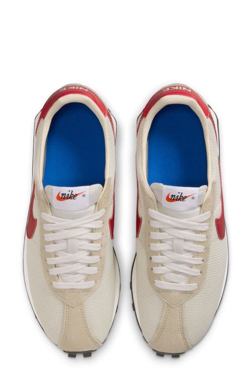 Nike Ld-1000 Suede And Leather-trimmed Mesh Sneakers In Neutral