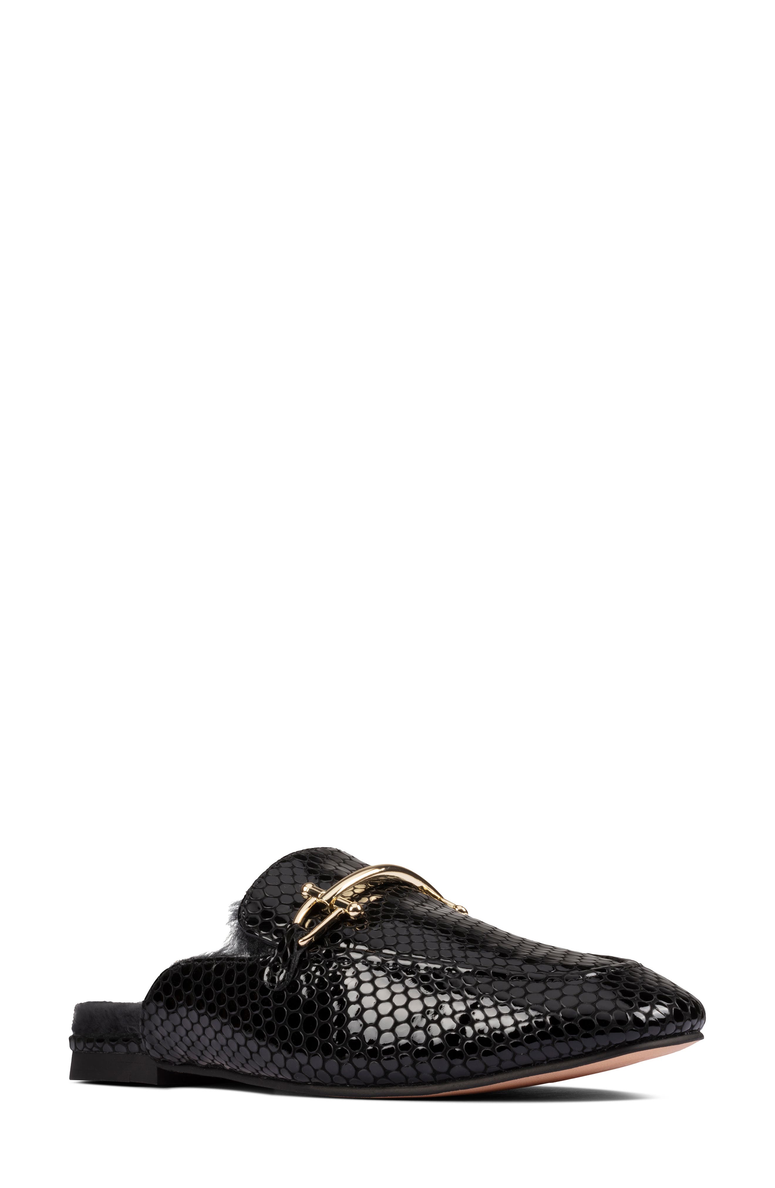 Pure 2 Mule, Main, color, BLACK INTEREST LEATHER