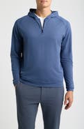 Peter Millar Pine Quarter Zip Performance Hoodie