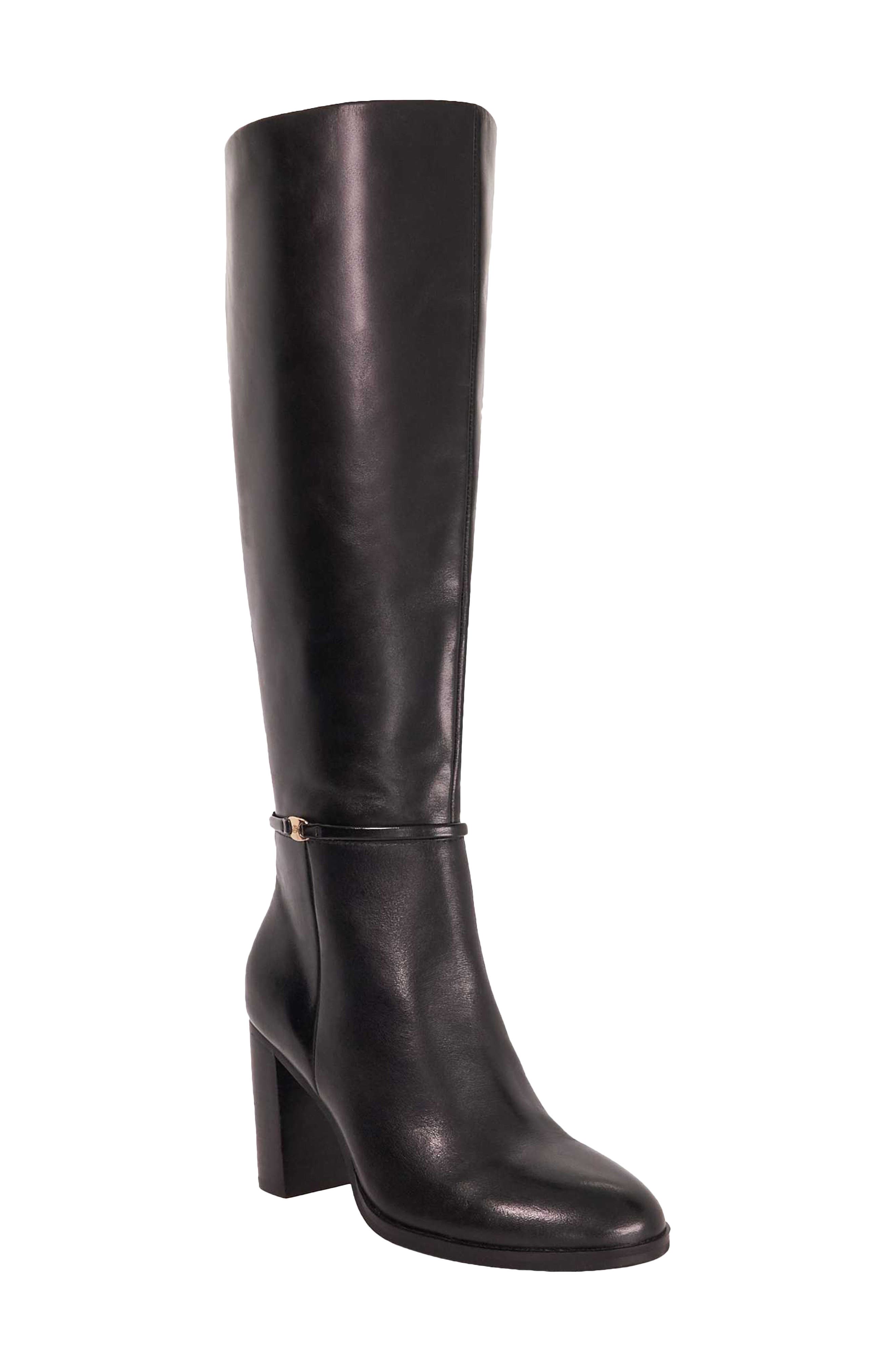 Starlling Knee High Boot, Main, color, BLACK