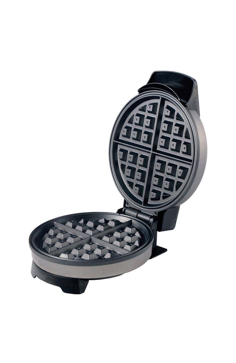 Brentwood Select Nonstick Stainless Steel Belgian Waffle Maker, Main, color, Silver