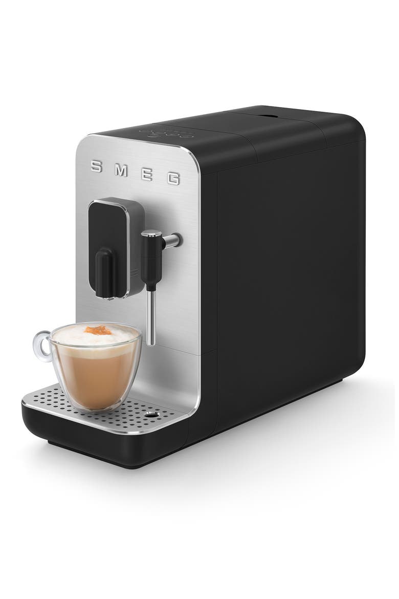 Automatic Espresso Coffee Machine with Steam Wand, Alternate, color, MATTE BLACK