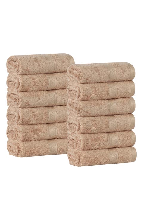 12-Pack Face Towel Set