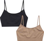 YOGALICIOUS Set of 2 Skin Soft Smoothing Kenzie Scoop Bralettes