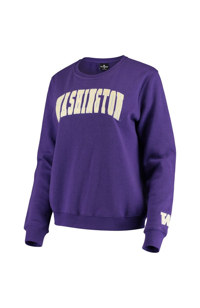 COLOSSEUM Women's Colosseum Purple Washington Huskies Campanile Pullover Sweatshirt, Alternate, color, Purple