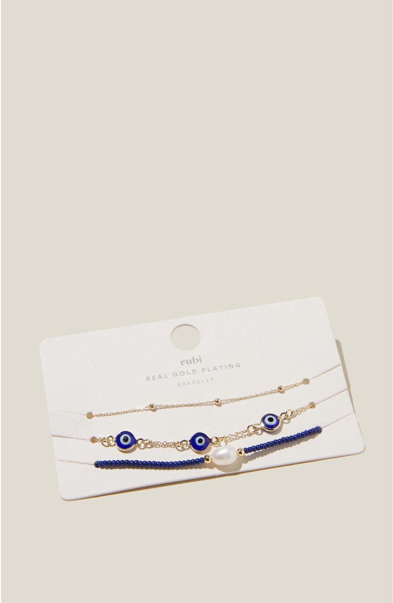 Rubi Shoes Multipack Beaded Bracelet, Main, color,