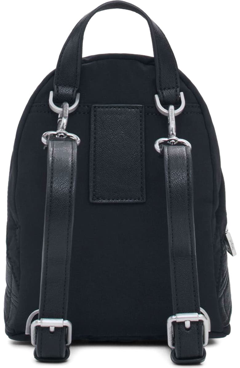 Desigual Mini Nylon Backpack, Alternate, color, Black