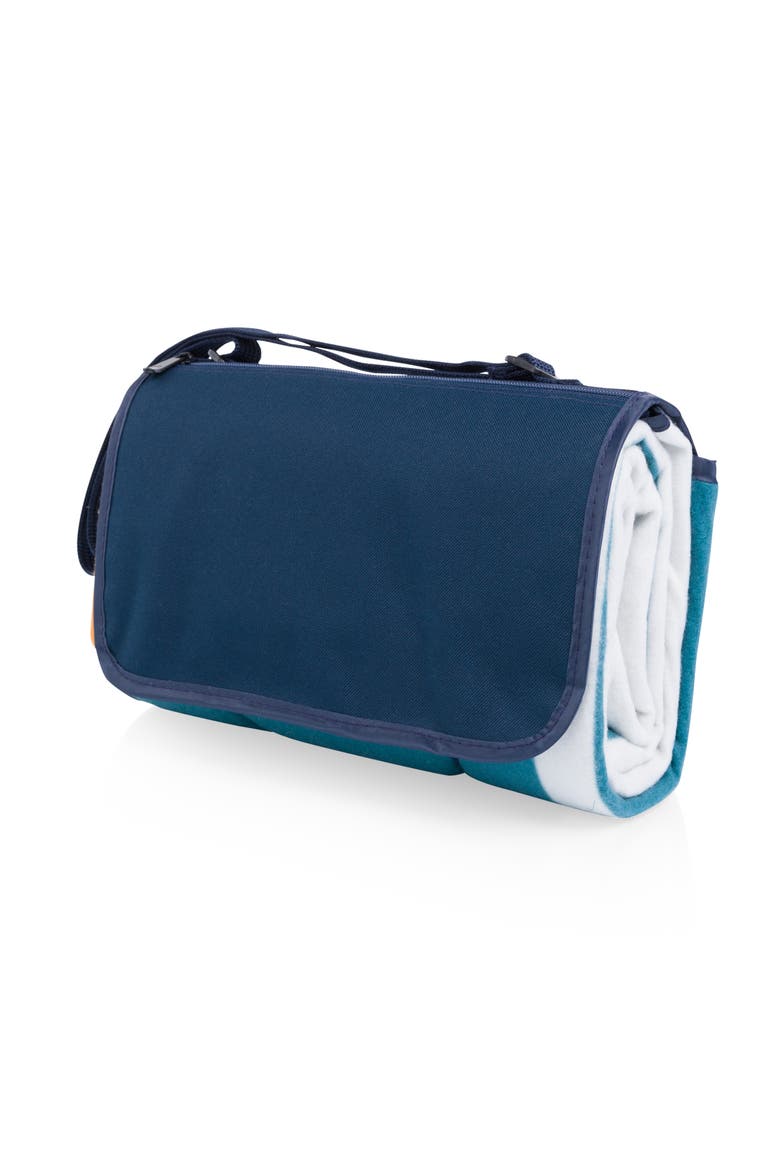 Blanket Tote XL Outdoor Picnic Blanket, Alternate, color, Marine Stripe