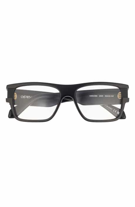 Off-White 56mm Square Optical Glasses