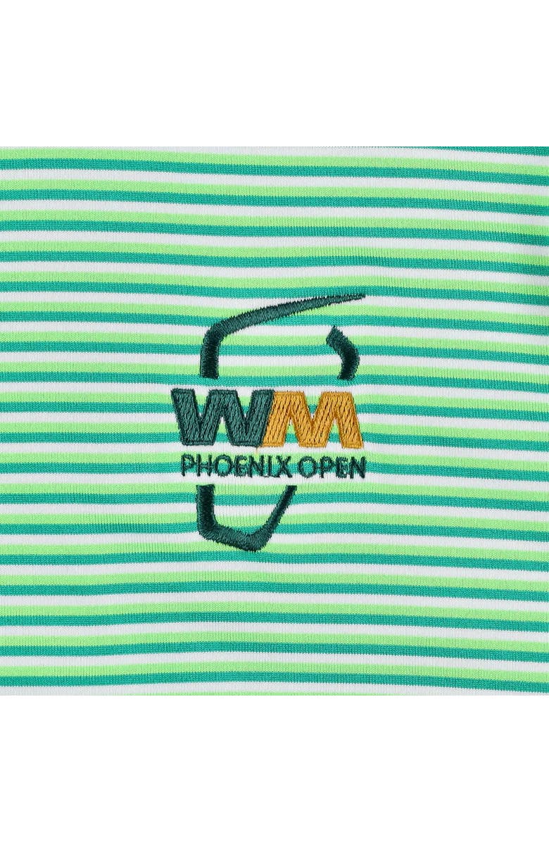 Under Armour Men's Under Armour  Green 2025 WM Phoenix Open Drive Groove Stripe Polo, Alternate, color, 