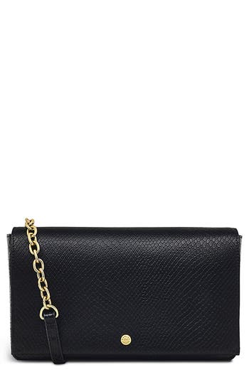 Radley London Columbia Leather Wallet On A Chain In Black