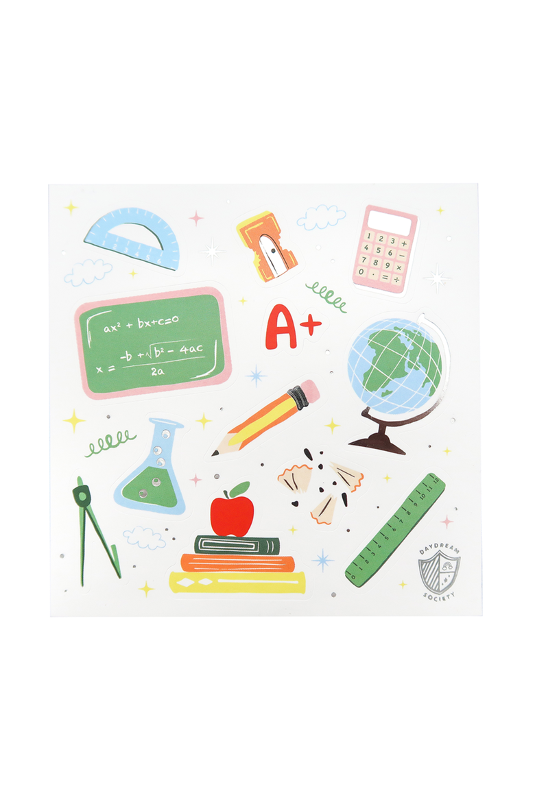 Back to School Subject Stickers, Main, color, Assorted Pre-Pack