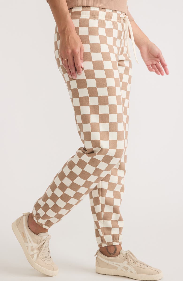 Marine Layer Anytime Checkerboard Joggers, Alternate, color,