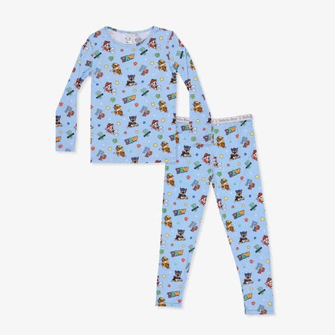 Kids' PAW Patrol Varsity Blue Set of 2 Piece Pajamas (Toddler, Little Kid & Big Kid)