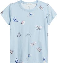 rag & bone Tammy Butterfly Pima Cotton T-Shirt