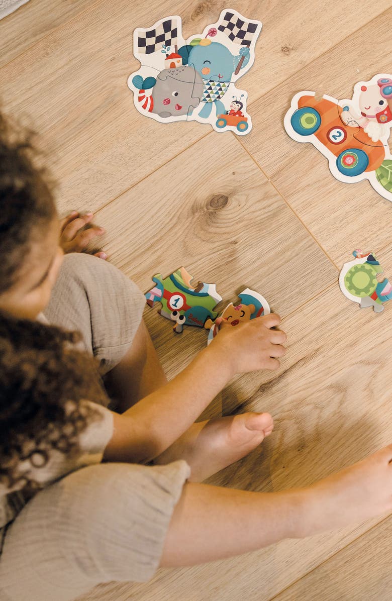 Bababoo and friends<sup>®</sup> Bababoo Lion Race Figure Puzzle, Alternate, color, Turquoise