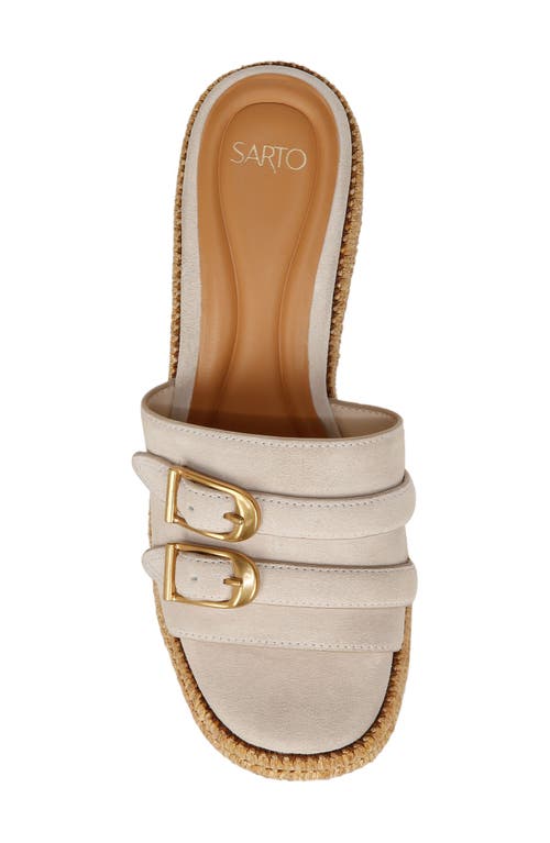SARTO BY FRANCO SARTO SARTO BY FRANCO SARTO TORINO WEDGE PLATFORM SLIDE SANDAL 