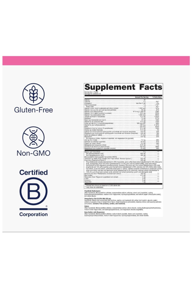 Wellness Essentials Women's Prime Daily Multivitamin and Omega-3, Alternate, color, None