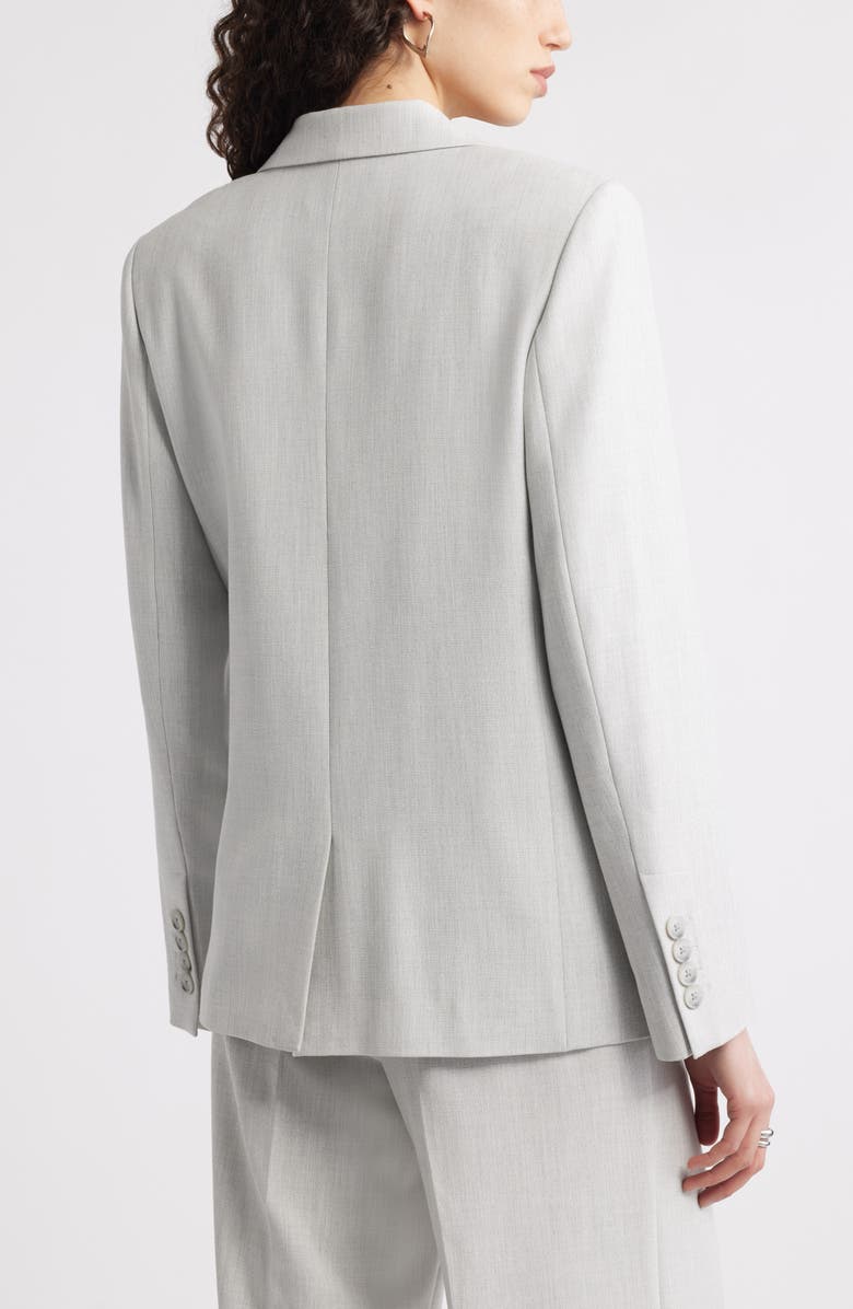 Nordstrom The Liv Boyfriend Blazer, Alternate, color, Grey Light Heather
