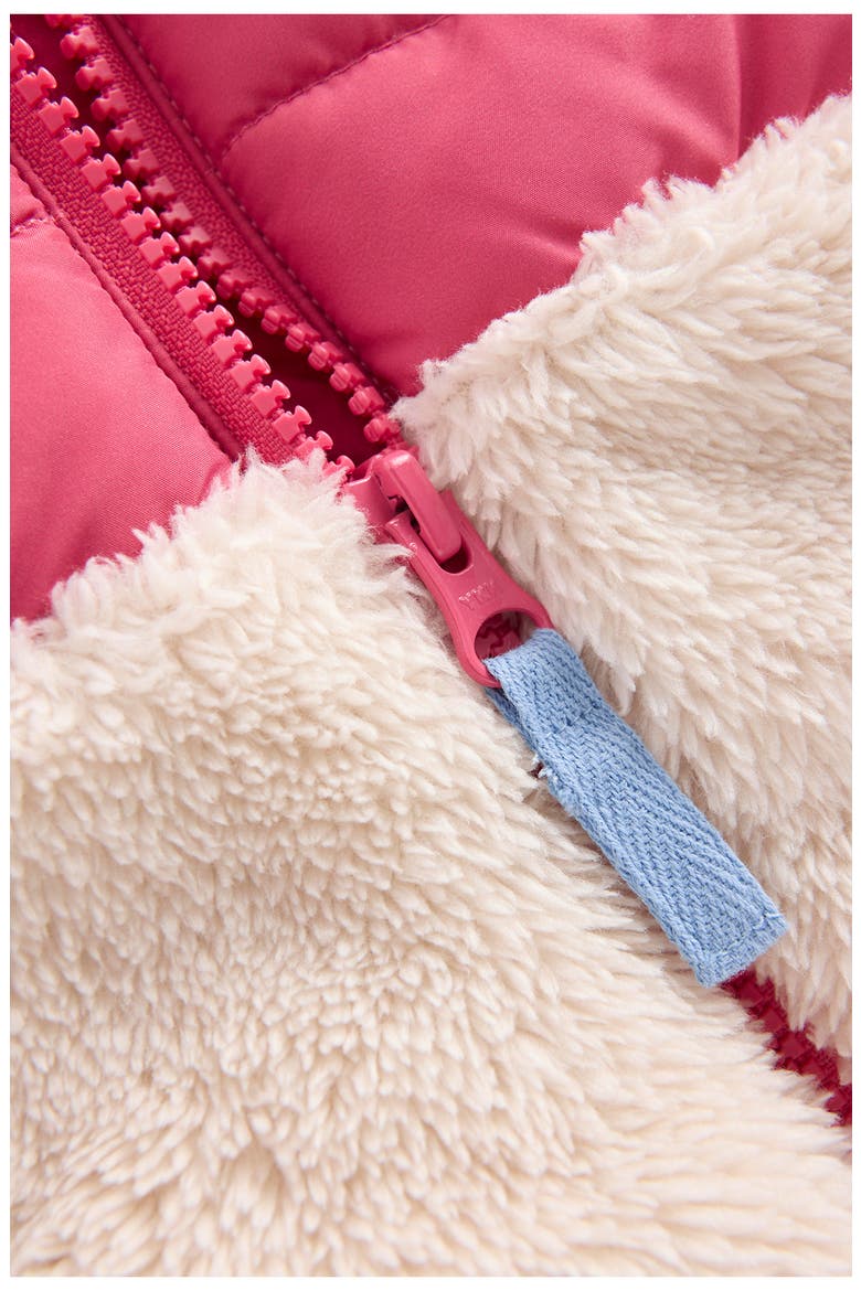 Kids' Mixed Media Hooded Jacket, Alternate, color, MULTI COLOURBLOCK