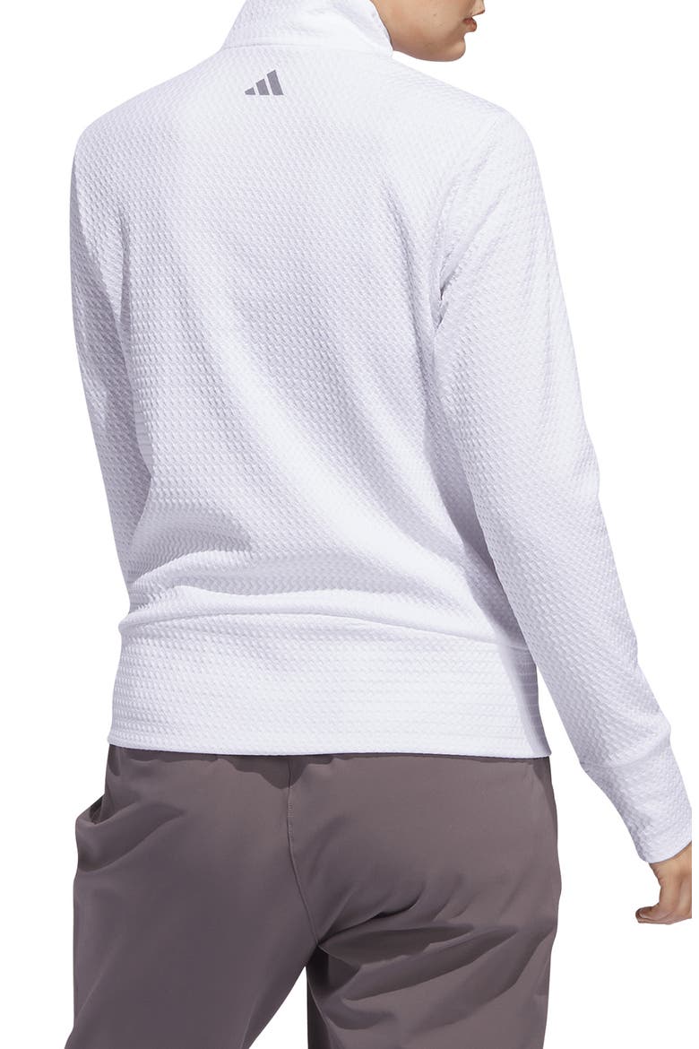 Ultimate365 Textured Zip Jacket, Alternate, color, WHITE