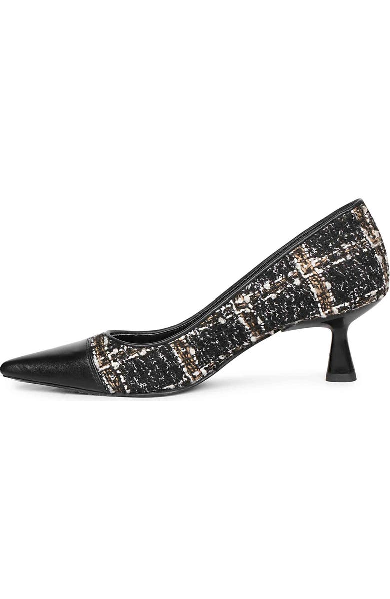 SAINT G Bourbon Pointed Cap Toe Pump, Alternate, color,