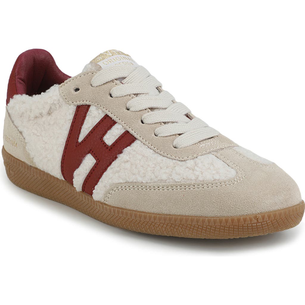 Vintage Havana Dreamer Faux-shearling & Leather Sneaker In Multi