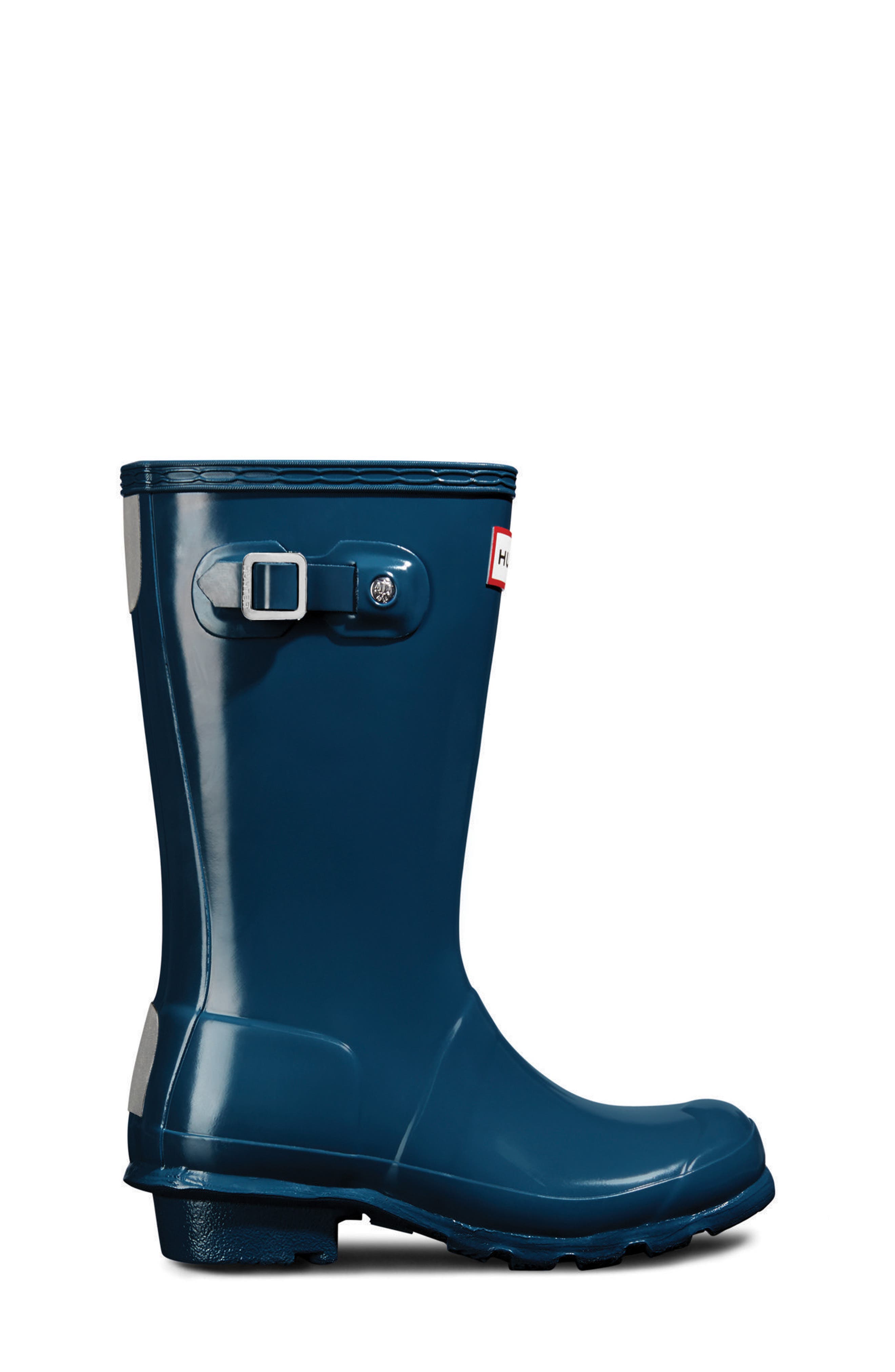 Original Gloss Waterproof Rain Boot, Alternate, color, DARK EARTH BLUE